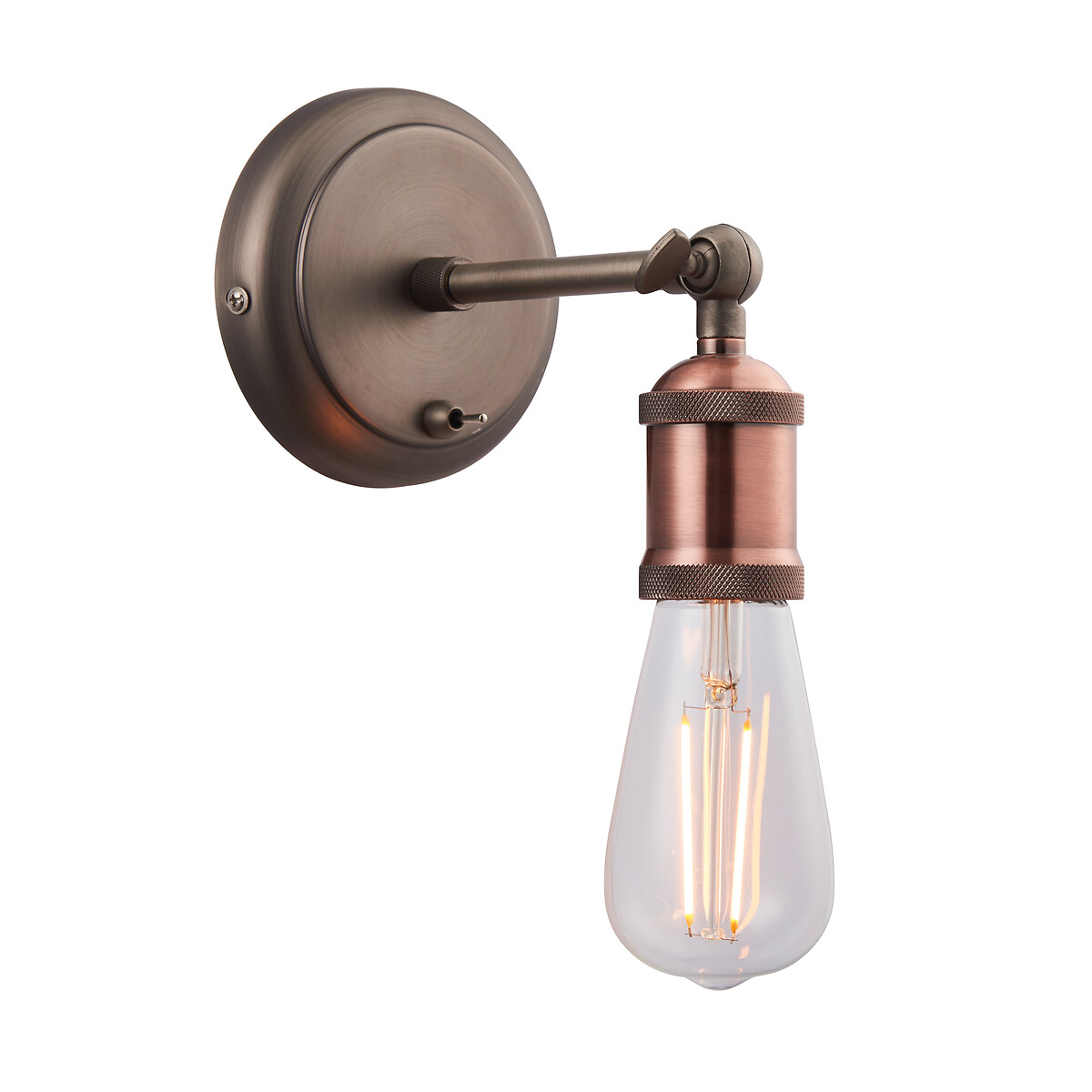 Halle Industrial Wall Light in Copper copper, ÉDITÉ