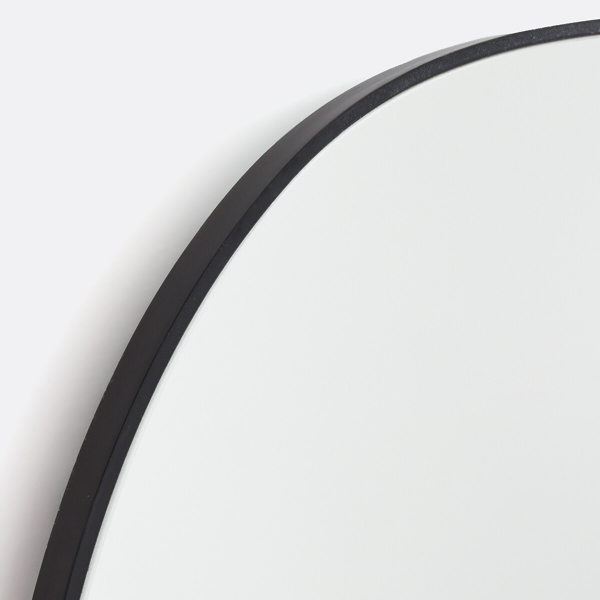 Miroir forme organique, longueur 80 cm, hauteur 80 cm, ORNICA noir, LA REDOUTE INTERIEURS
