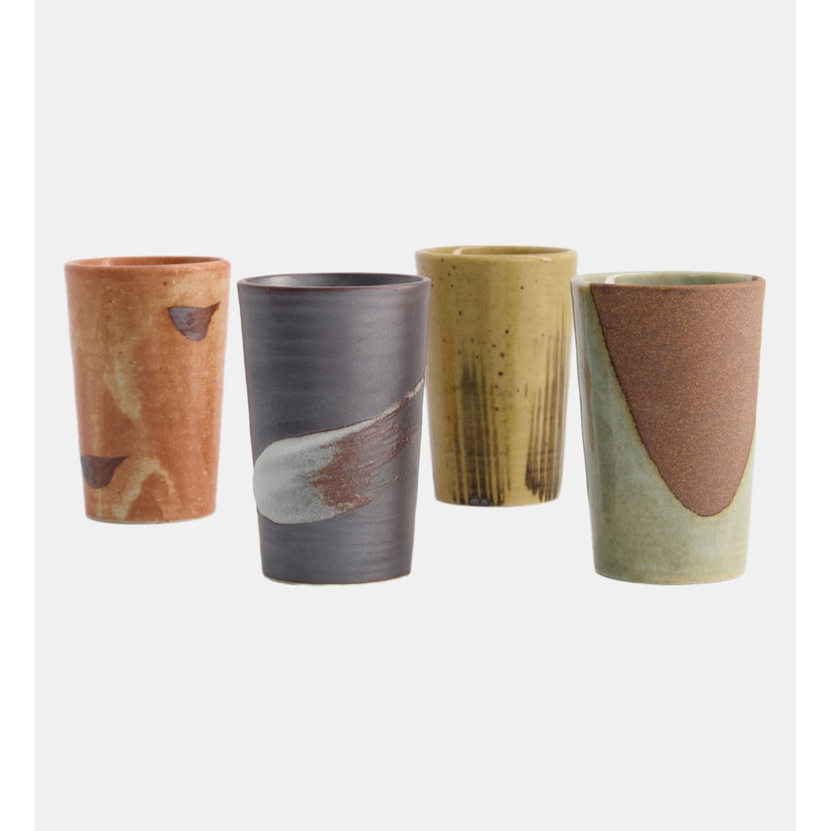 Coffret de 4 gobelets hauts multicolore, TOKYO DESIGN STUDIO