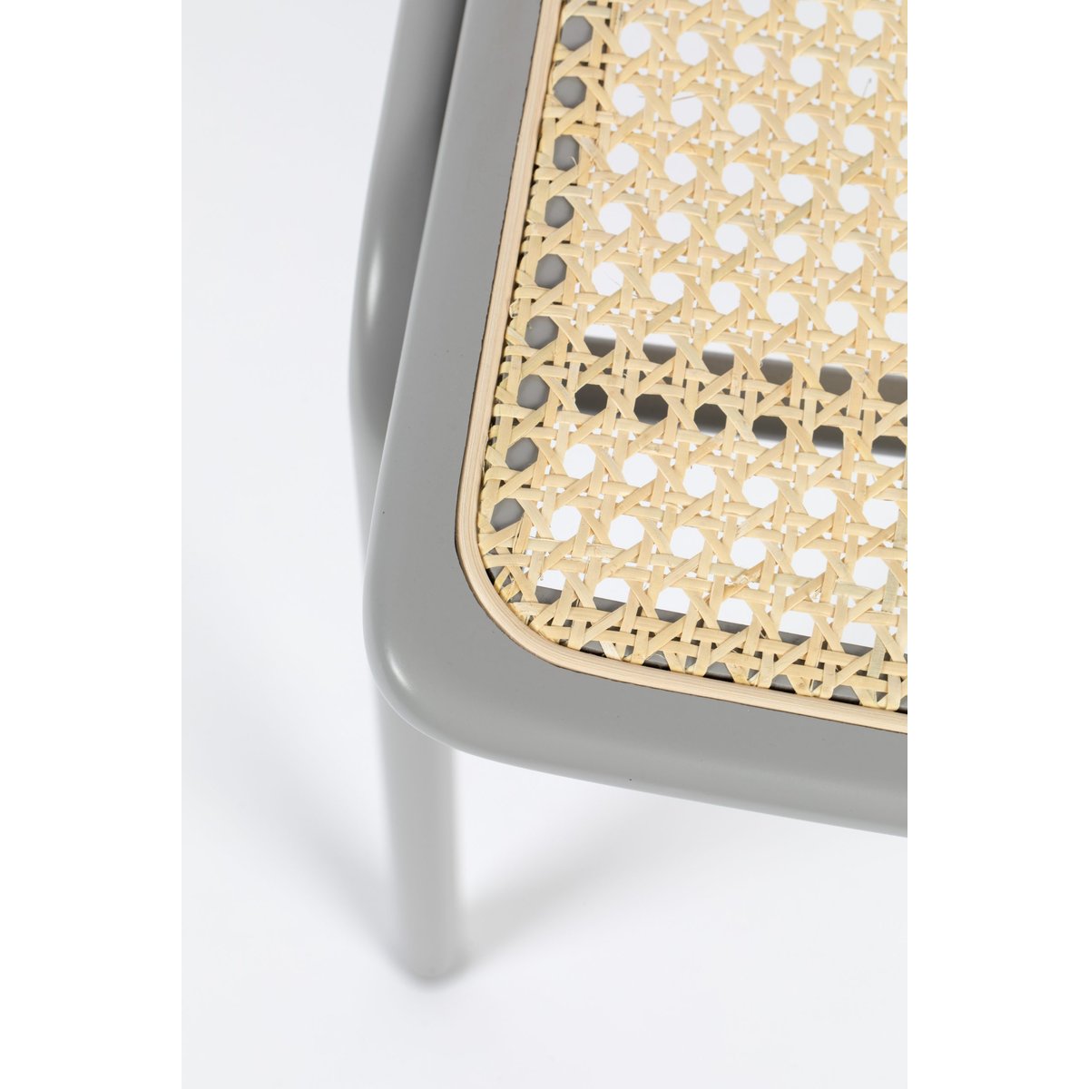 Chaise de salle à manger empilable en bois, JORT gris, ZUIVER