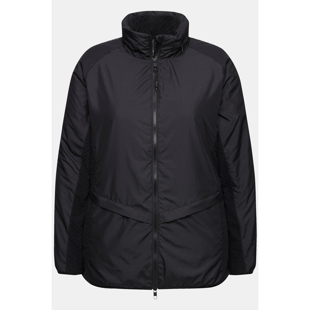 Veste technique à capuche, col montant noir, ULLA POPKEN