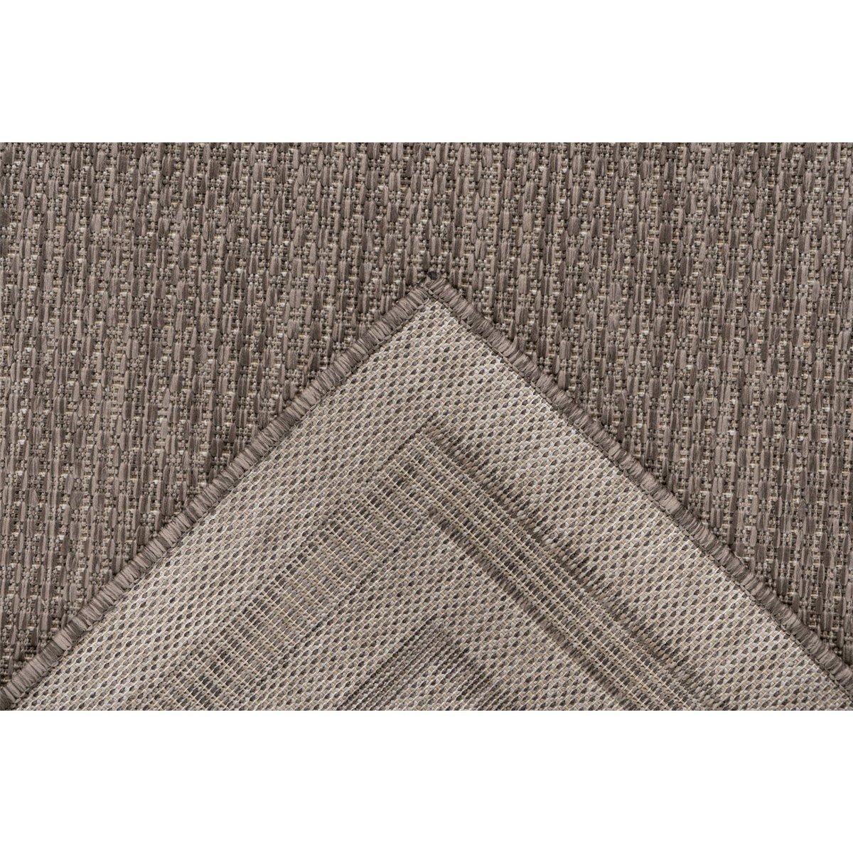Tapis rectangulaire, Nibru taupe gris chaud chiné, ARTE ESPINA