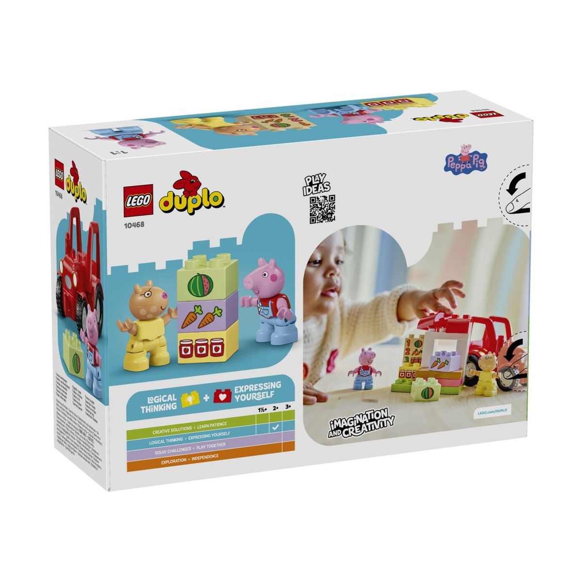 Duplo Tracteur et marché v019845, LEGO