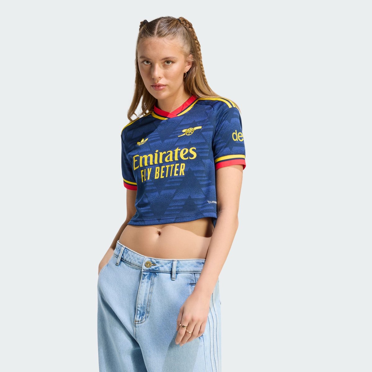 Maillot Cropped Extérieur Arsenal Fc 26/27 Maillot Cropped Extérieur Arsenal Fc 26/27 collegiate navy, adidas Performance