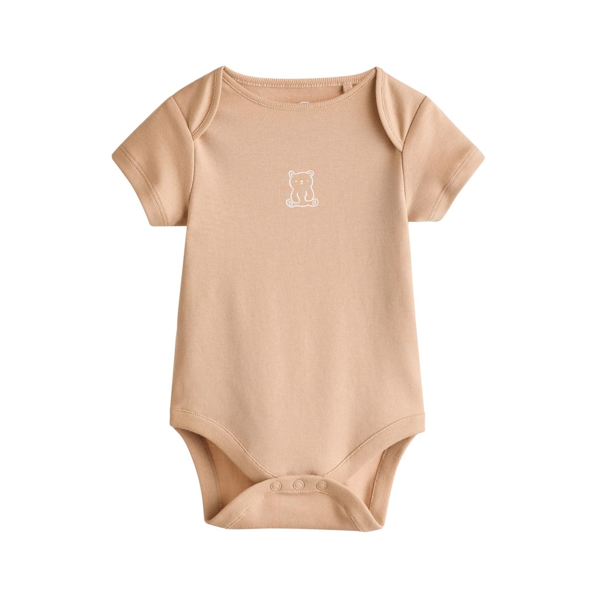Body ours à manches courtes bébé, lot de 5 naturel, NEXT