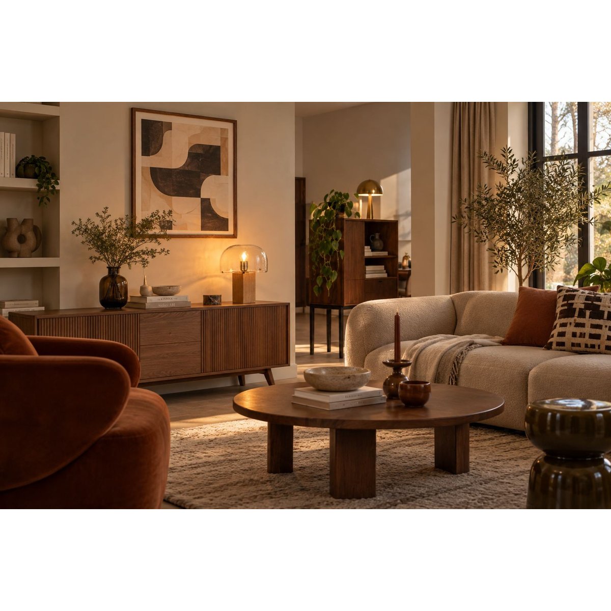 Lampe design en bois sixties, MAVERY bois, DUTCHBONE