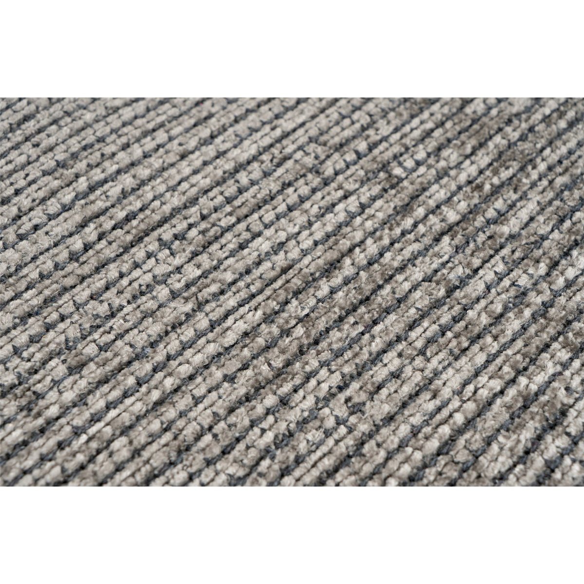 Tapis rectangulaire à poils courts style zen argent clair beige chiné, ARTE ESPINA