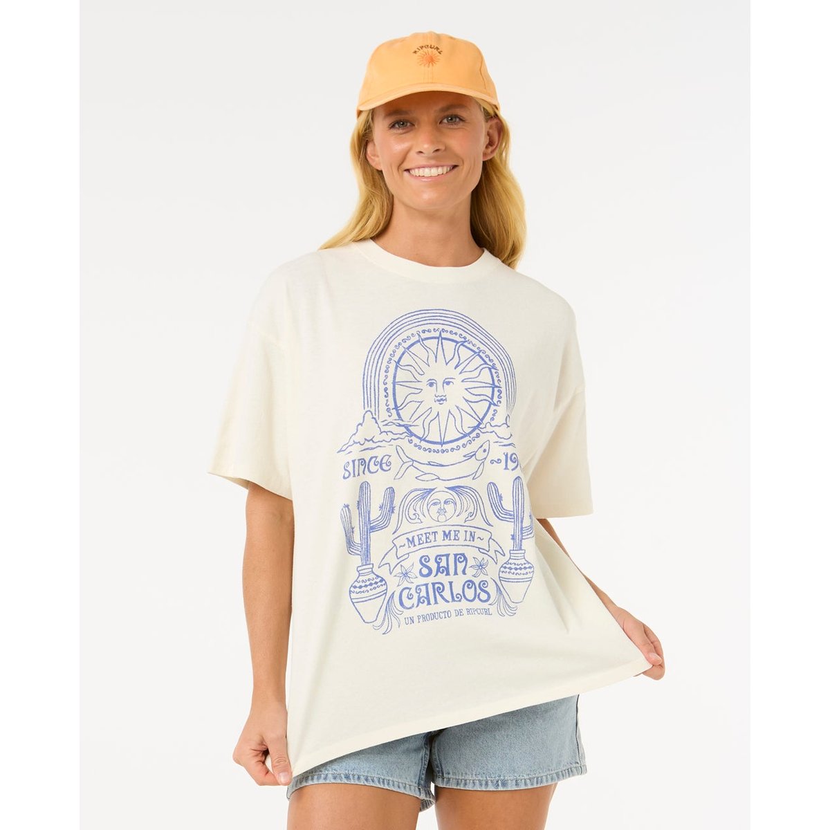 T-shirt SAN CARLOS HERITAGE TEE os, RIP CURL