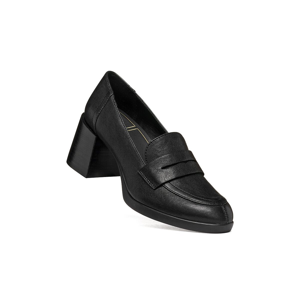 Mocassins à talons, WALK PLEASURE 55T noir, GEOX