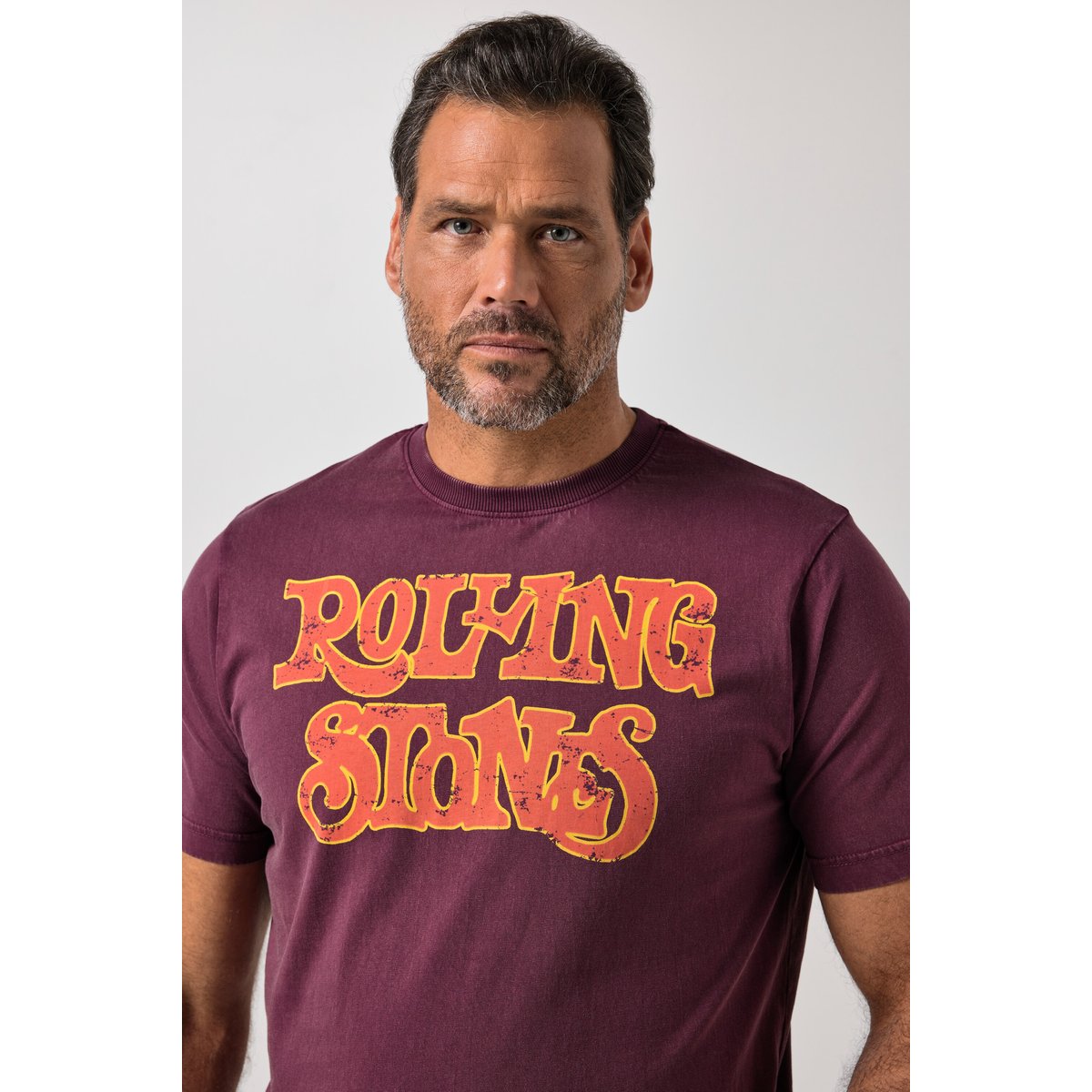 T-shirt, T-shirt de groupe aubergine, JP1880