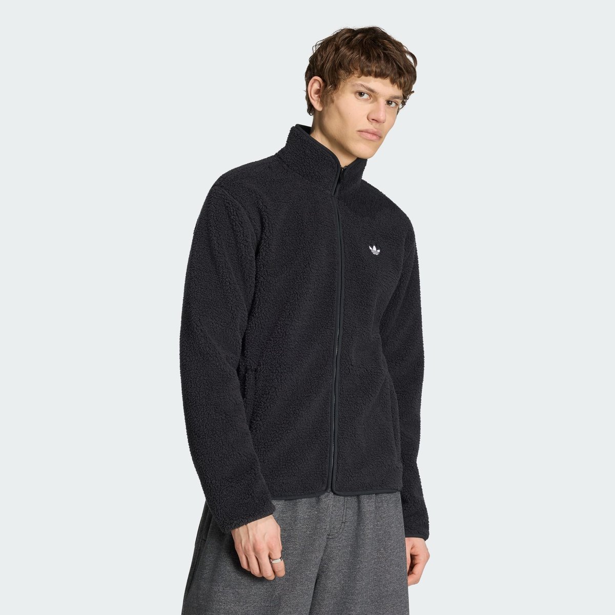Polaire Teddy Trèfle Essentials Polaire Teddy Trèfle Essentials black, adidas Originals