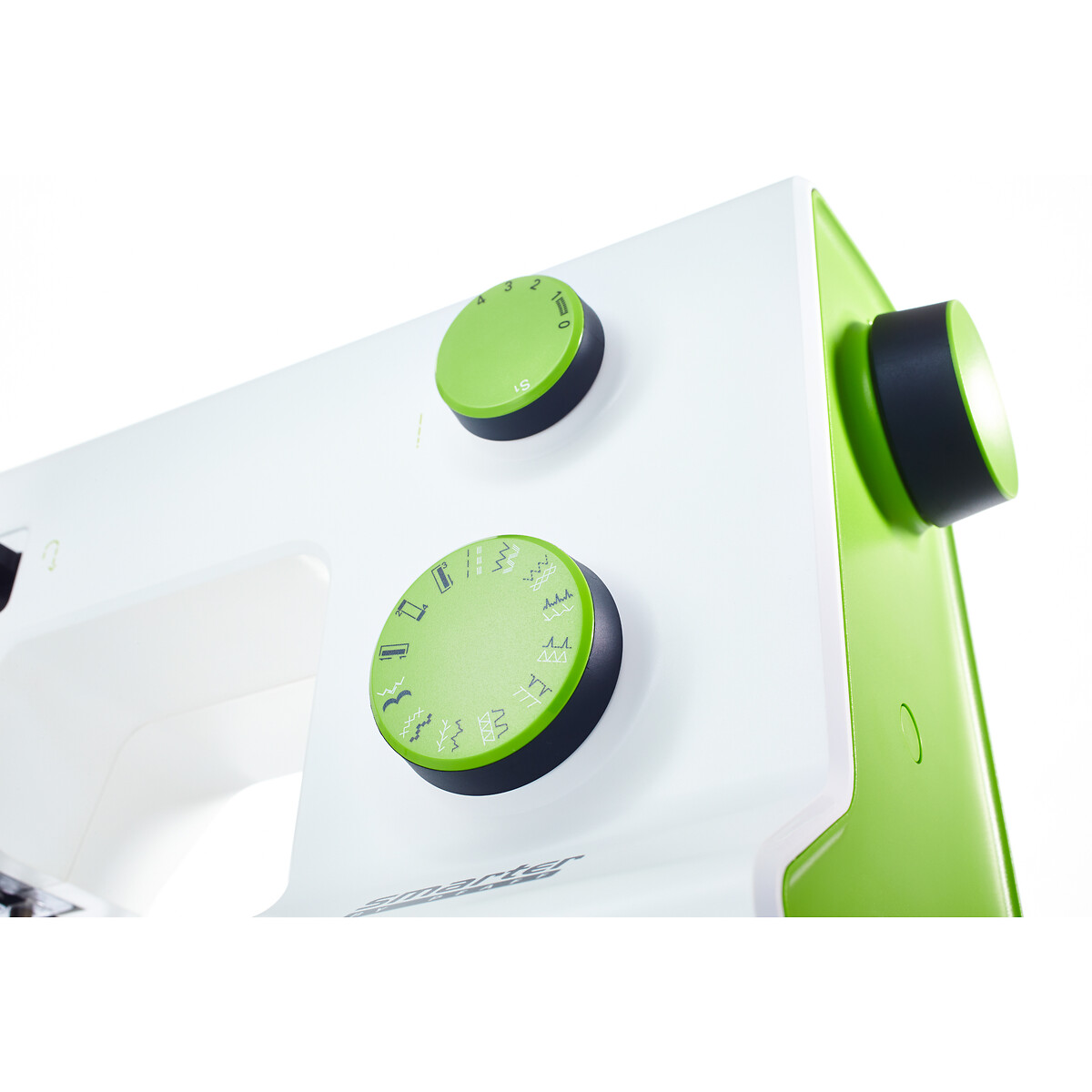 Machine à coudre mécanique Smarter 140S blanc/vert, PFAFF