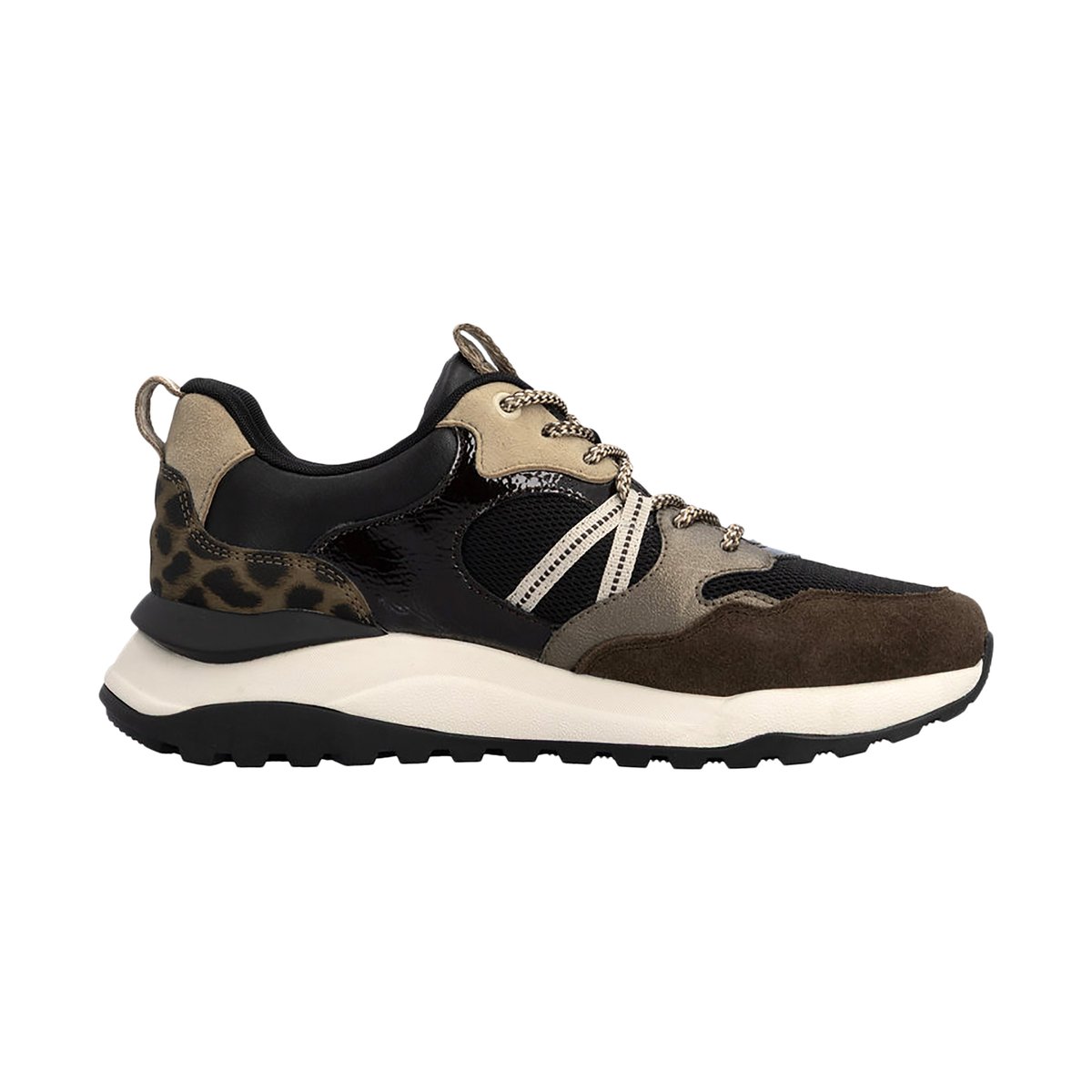 Basket à Lacets Sheepsuede multi, RIEKER