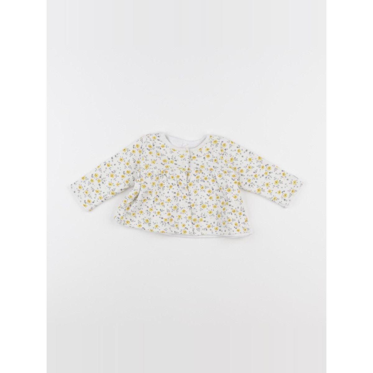 Gilet - Très bon état blanc, PETIT BATEAU
