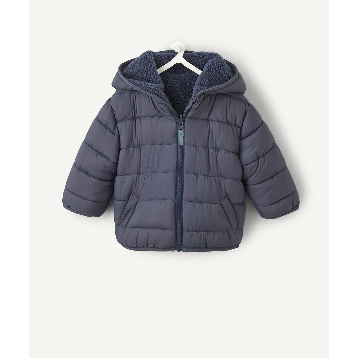 Blouson réversible à capuche bleu, TAPE A L'OEIL