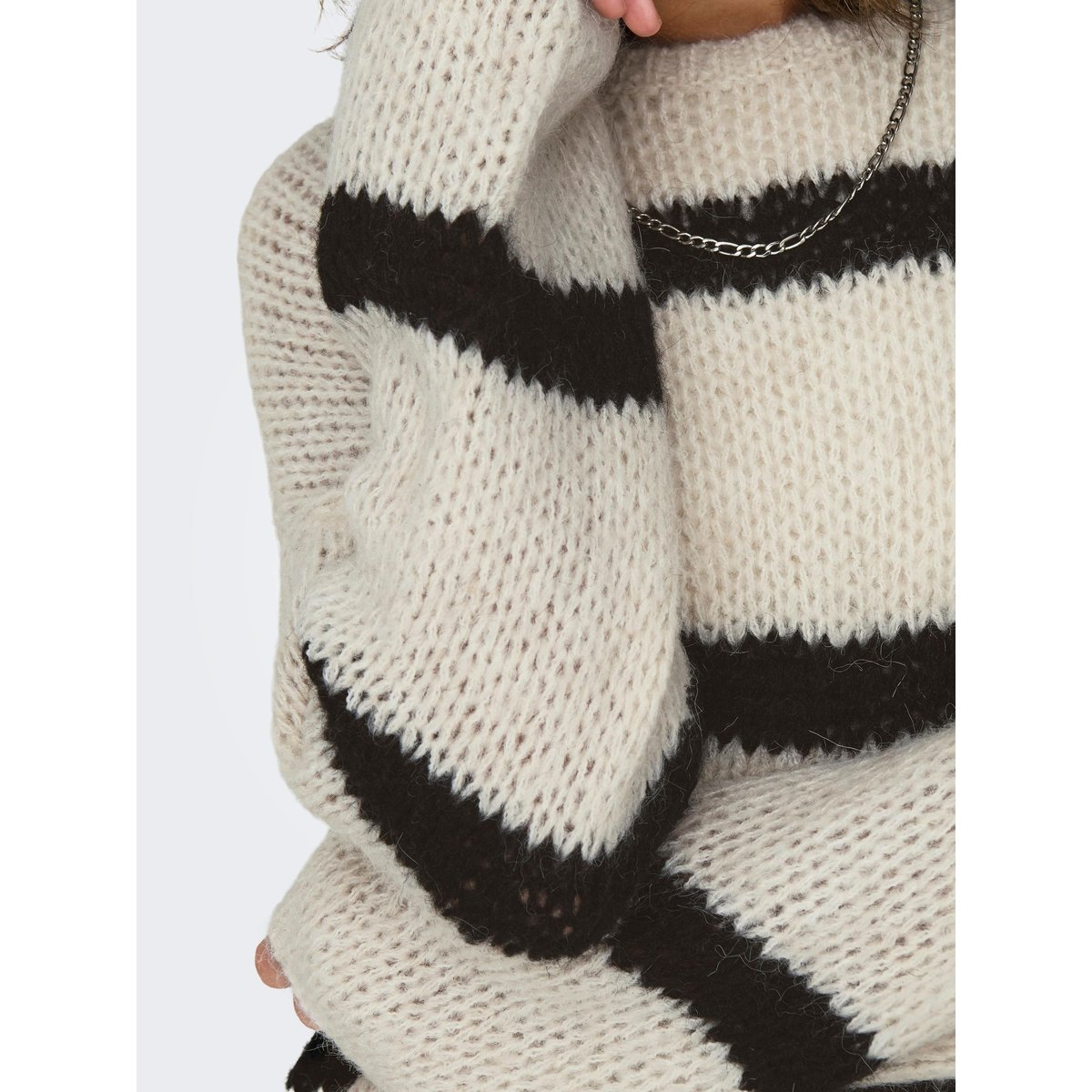 Pull En Maille pearled ivory, ONLY
