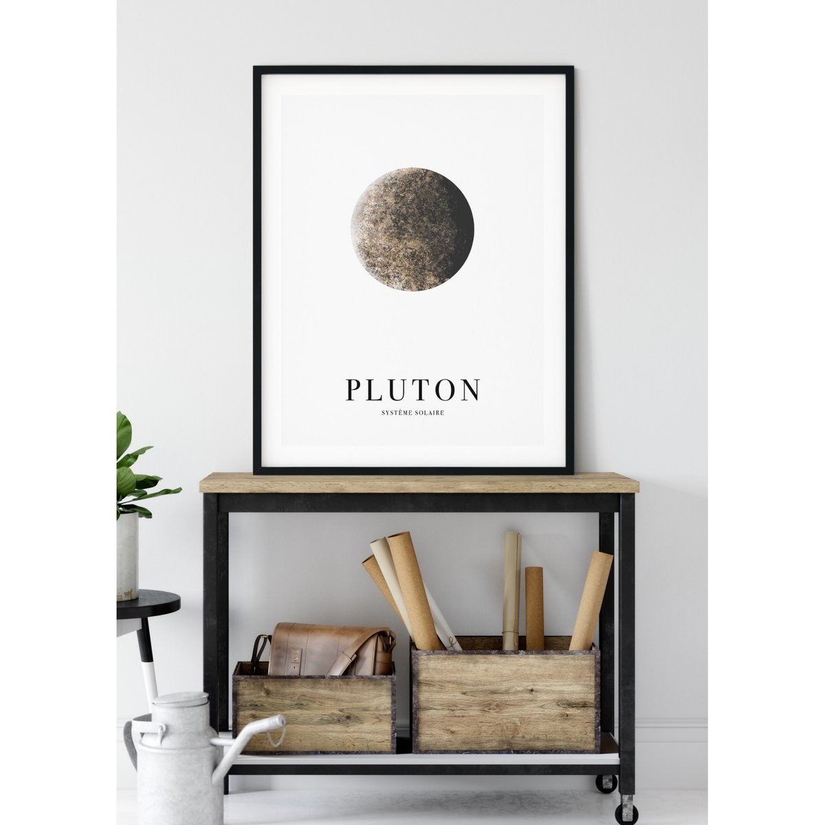 Affiche Pluton blanc, L'AFFICHERIE