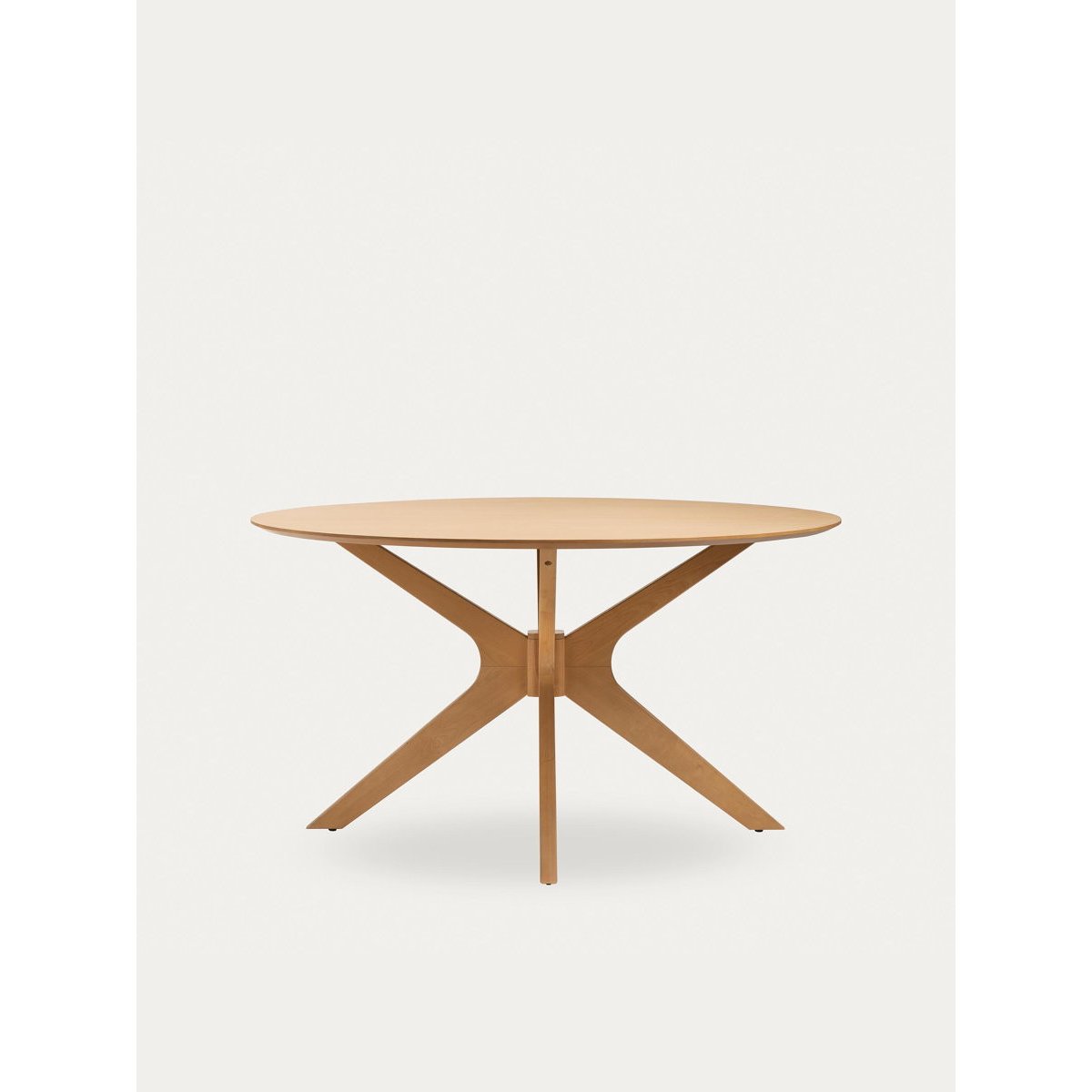 Table à manger Bois - MOORE beige clair, KENAY