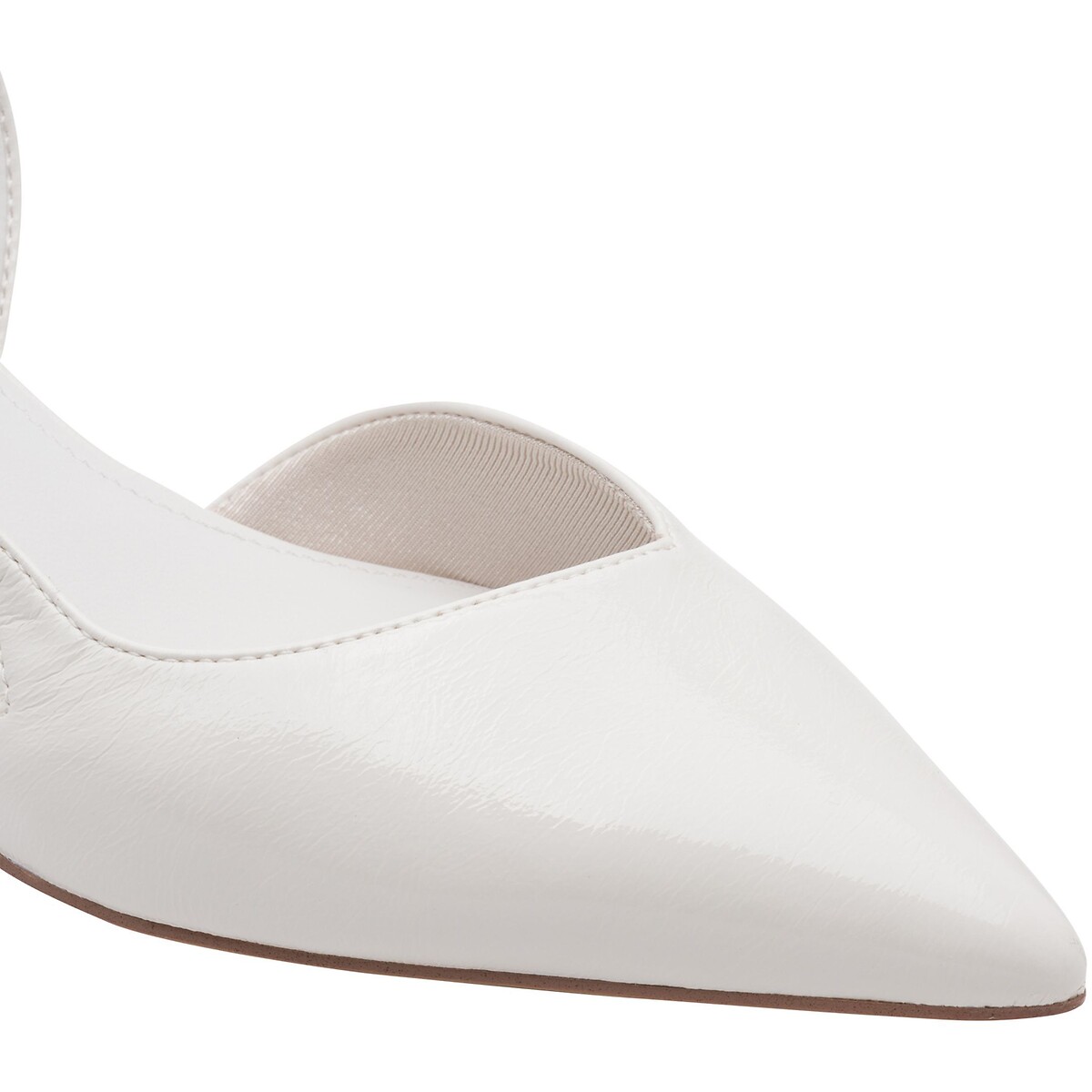 Escarpins slingback blanc, TAMARIS