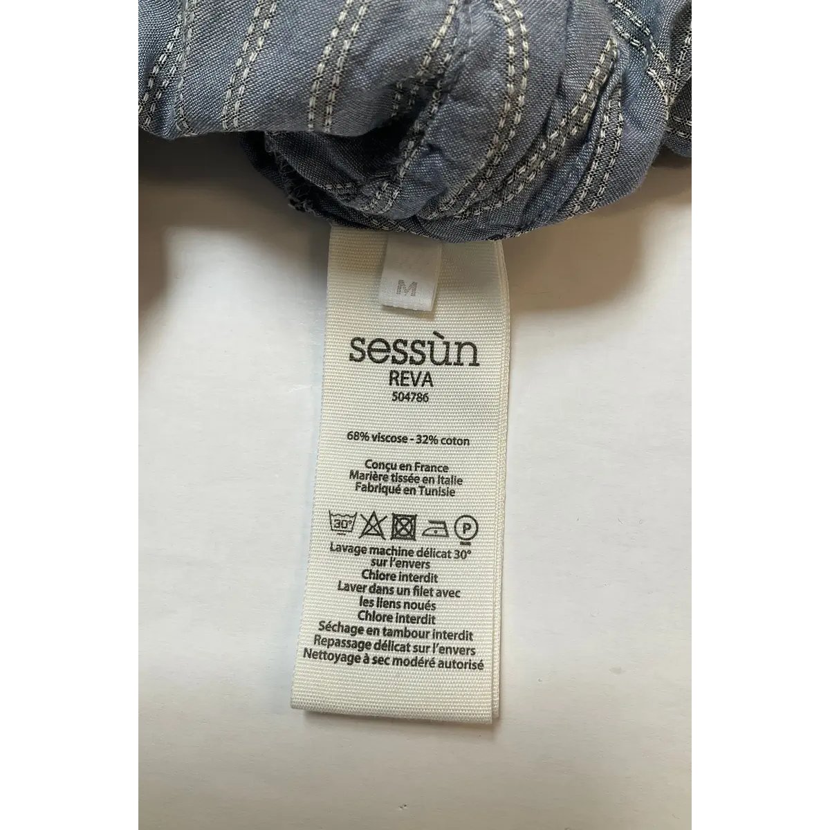 Blouse - Très Bon État bleu, SESSUN