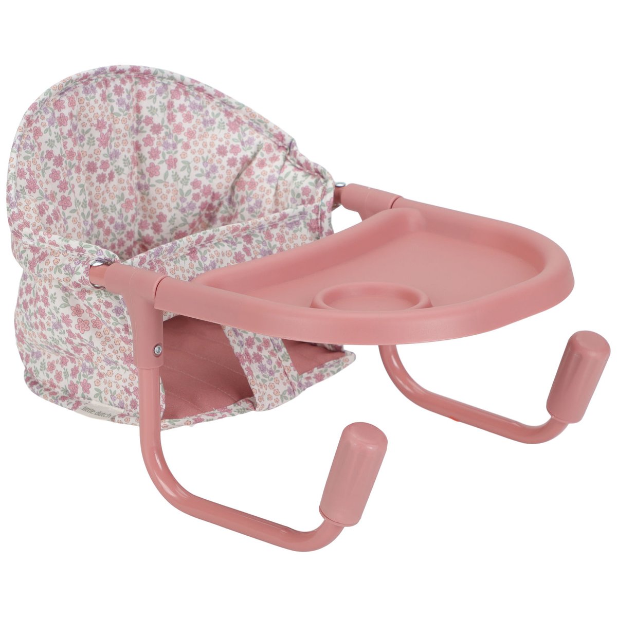 Chaise de table pour poupée rose, LITTLE DUTCH