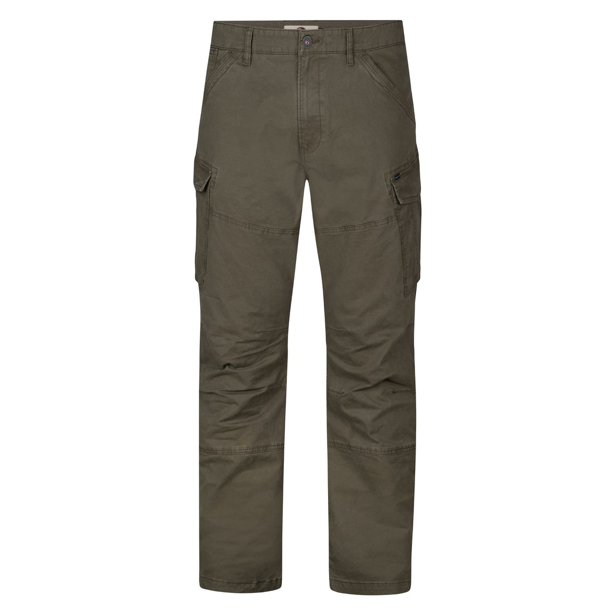 Pantalon cargo coupe droite grandes tailles cooper vert army green, PETROL INDUSTRIES