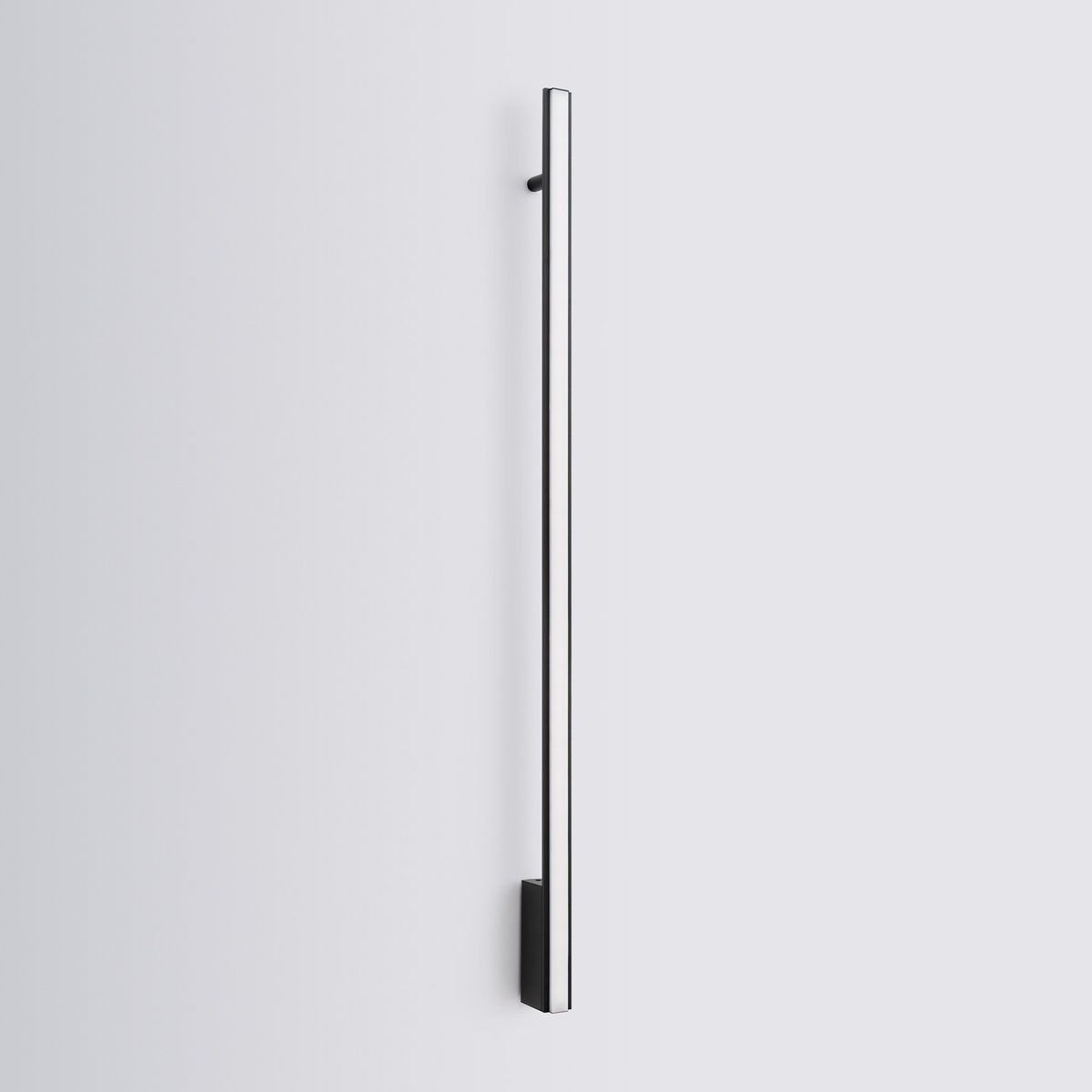 Applique murale Aluminium Noir LED 1 Lagom noir, EDEN