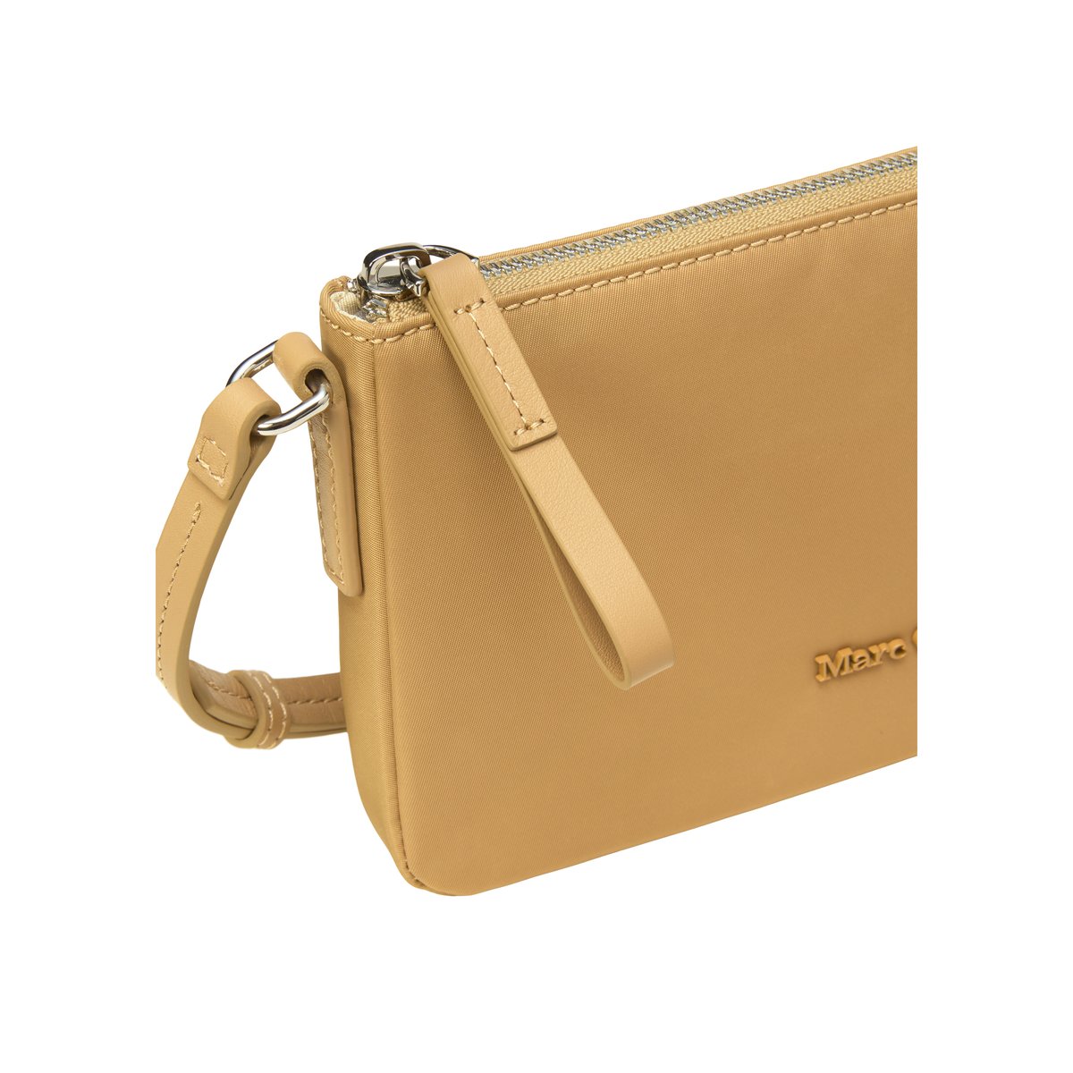 Sac à bandoulière XS en nylon résistant à l'eau beige, MARC O'POLO