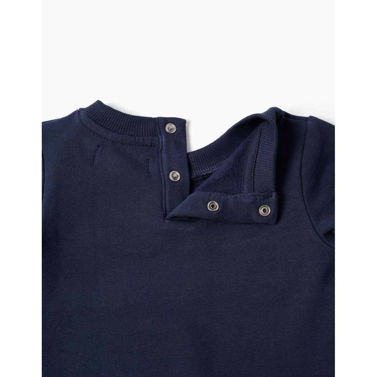 Ensemble sweat et pantalon de jogging en coton peigné bleu foncé, ZIPPY