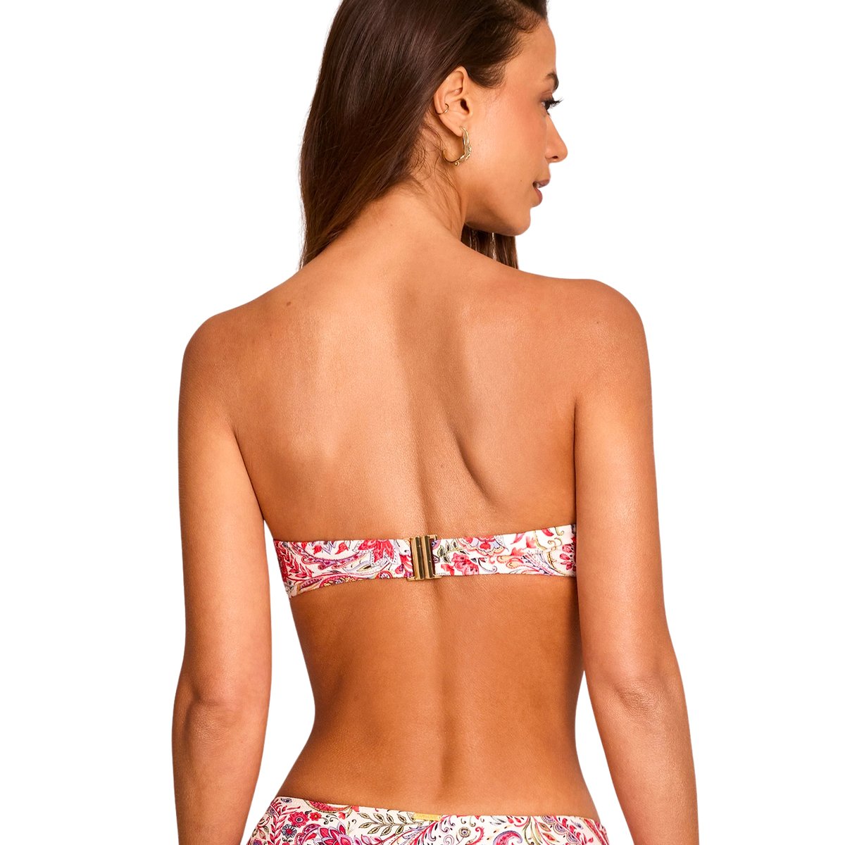 Haut maillot de bain bandeau MIRAGE blanc, SELMARK MARE
