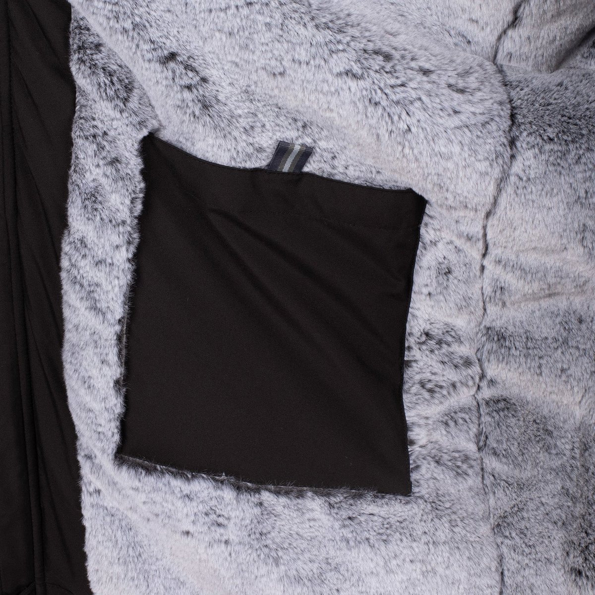 Parka imperméable noir, SHILTON