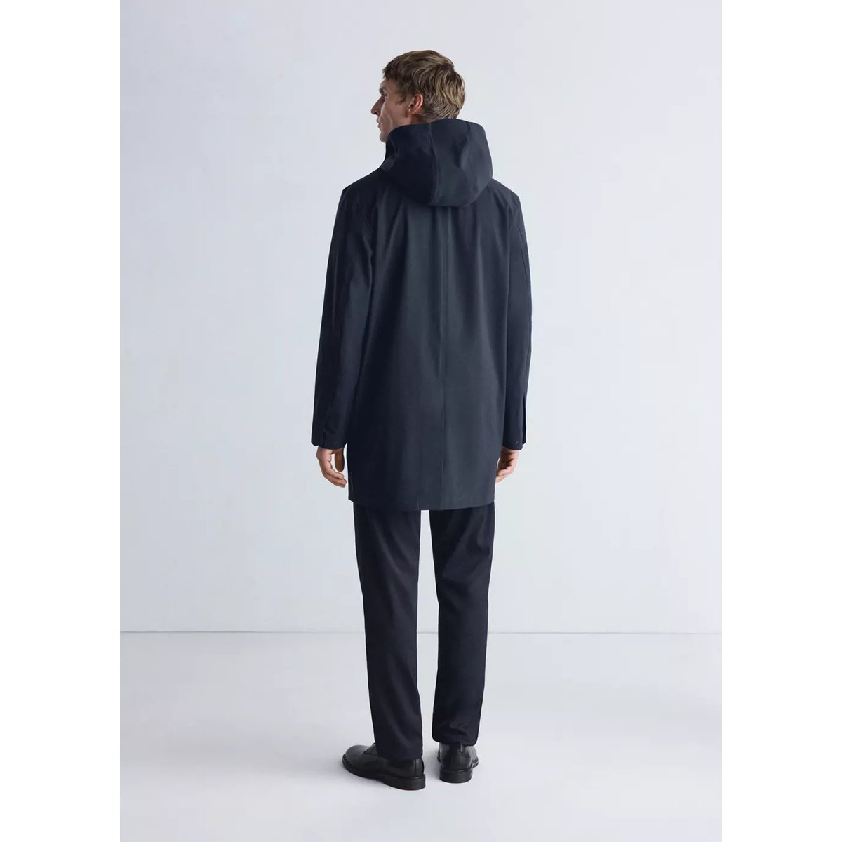 Parka avec poches waterproof Thermolite® bleu nuit, MANGO MAN