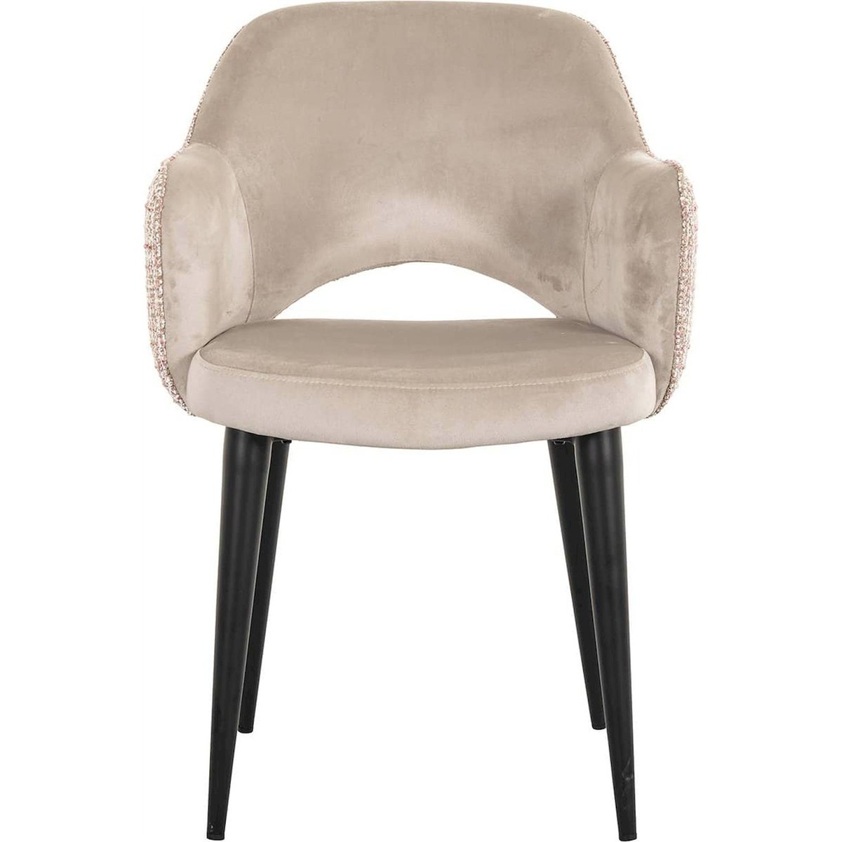 Chaise de salle à manger, STOELEN beige rosé, RECOLLECTION