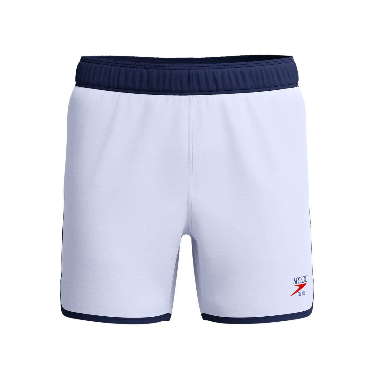 Short de bain contrasté motif/style rétro JETSTREAM VOLLEY blanc, SPEEDO