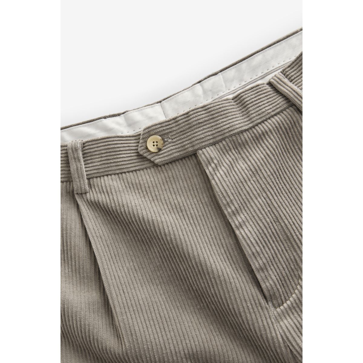Pantalon de costume droit naturel, NEXT