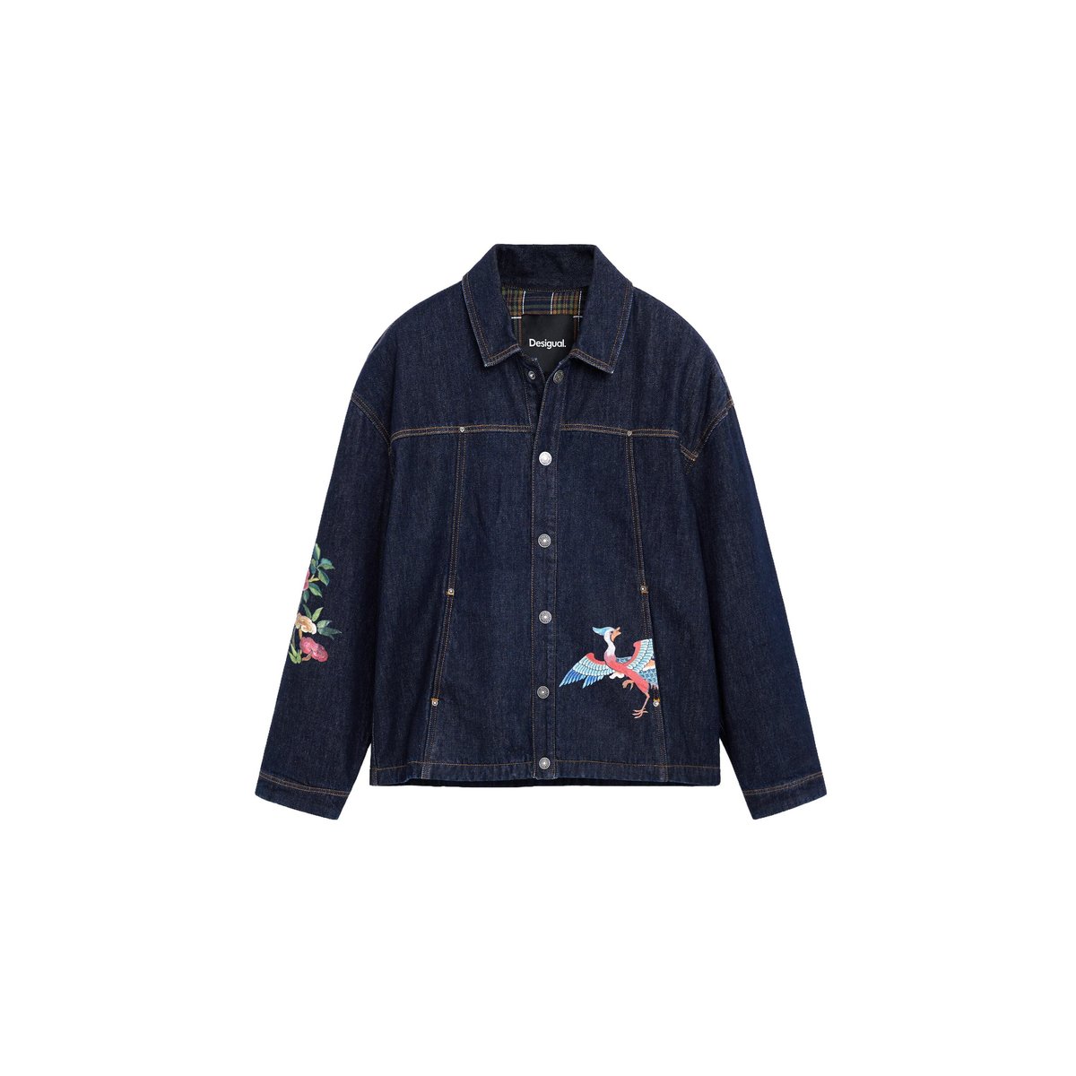 Veste imprimée 100 % coton bleu, DESIGUAL