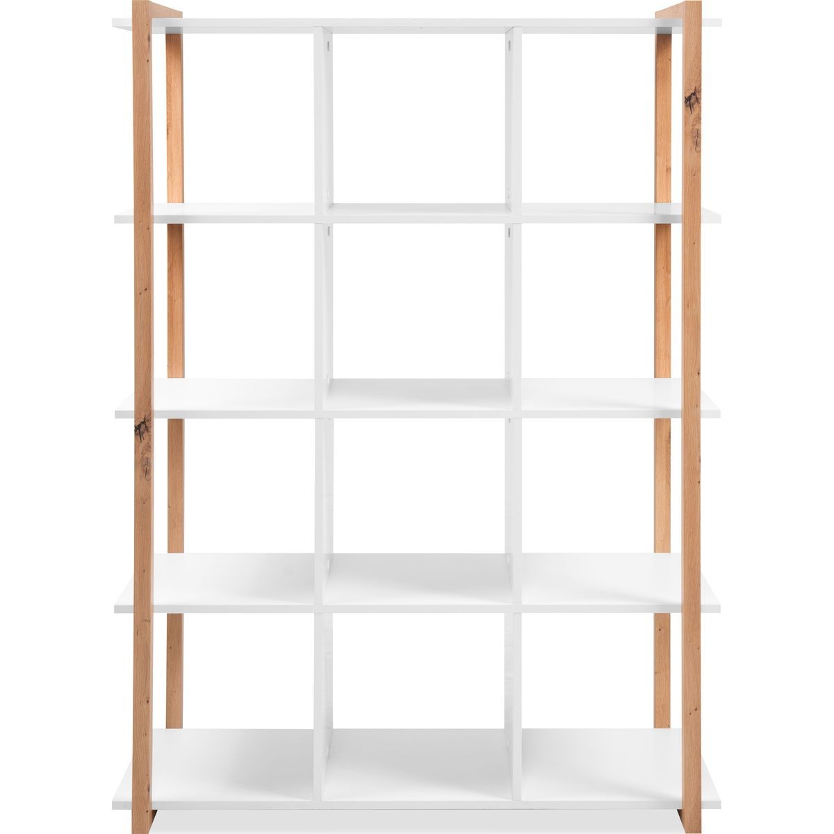 Etagère 4 niveaux - NORA blanc, HOMIFAB