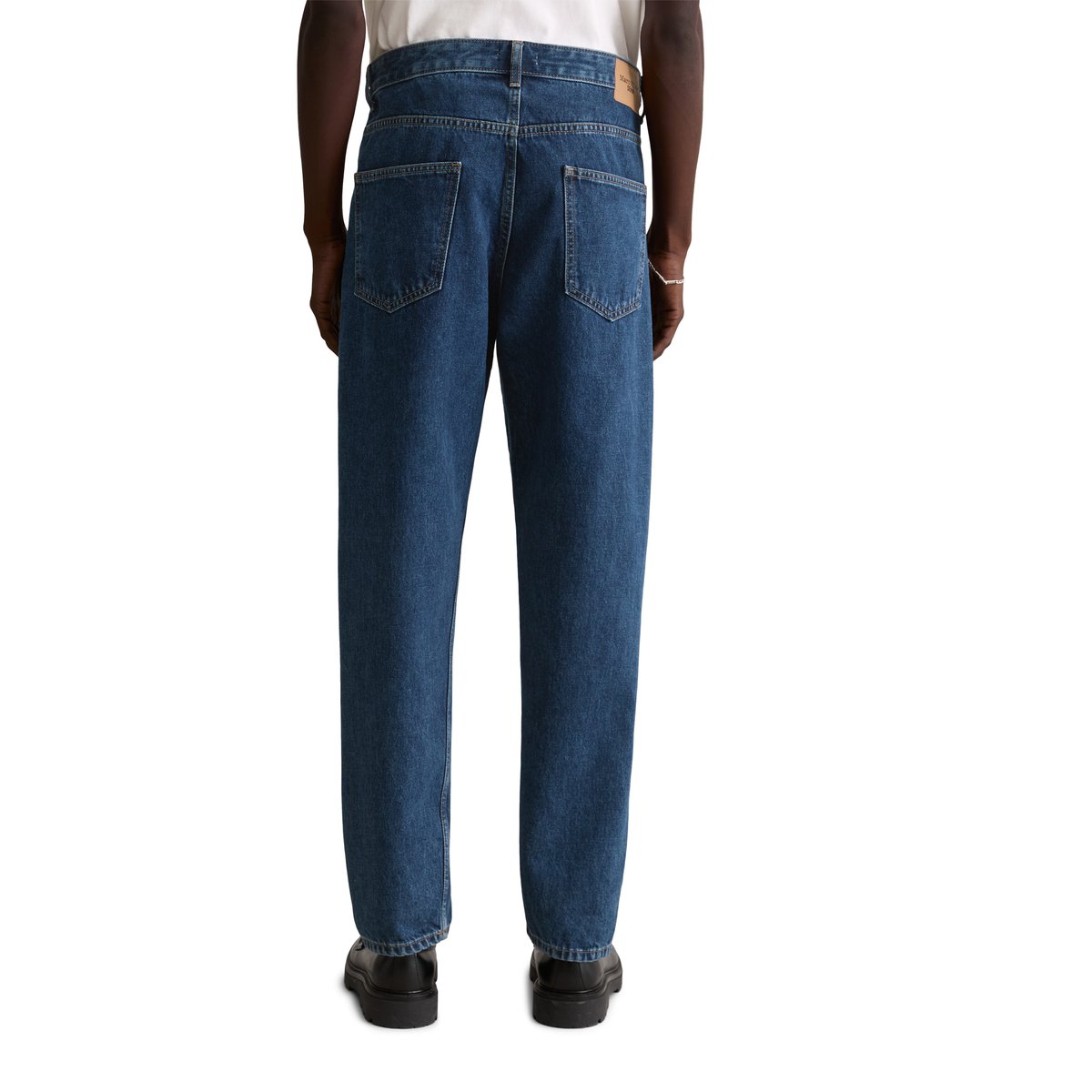 Jeans modèle Runne tapered en pur coton bio bleu foncé, MARC O’POLO DENIM