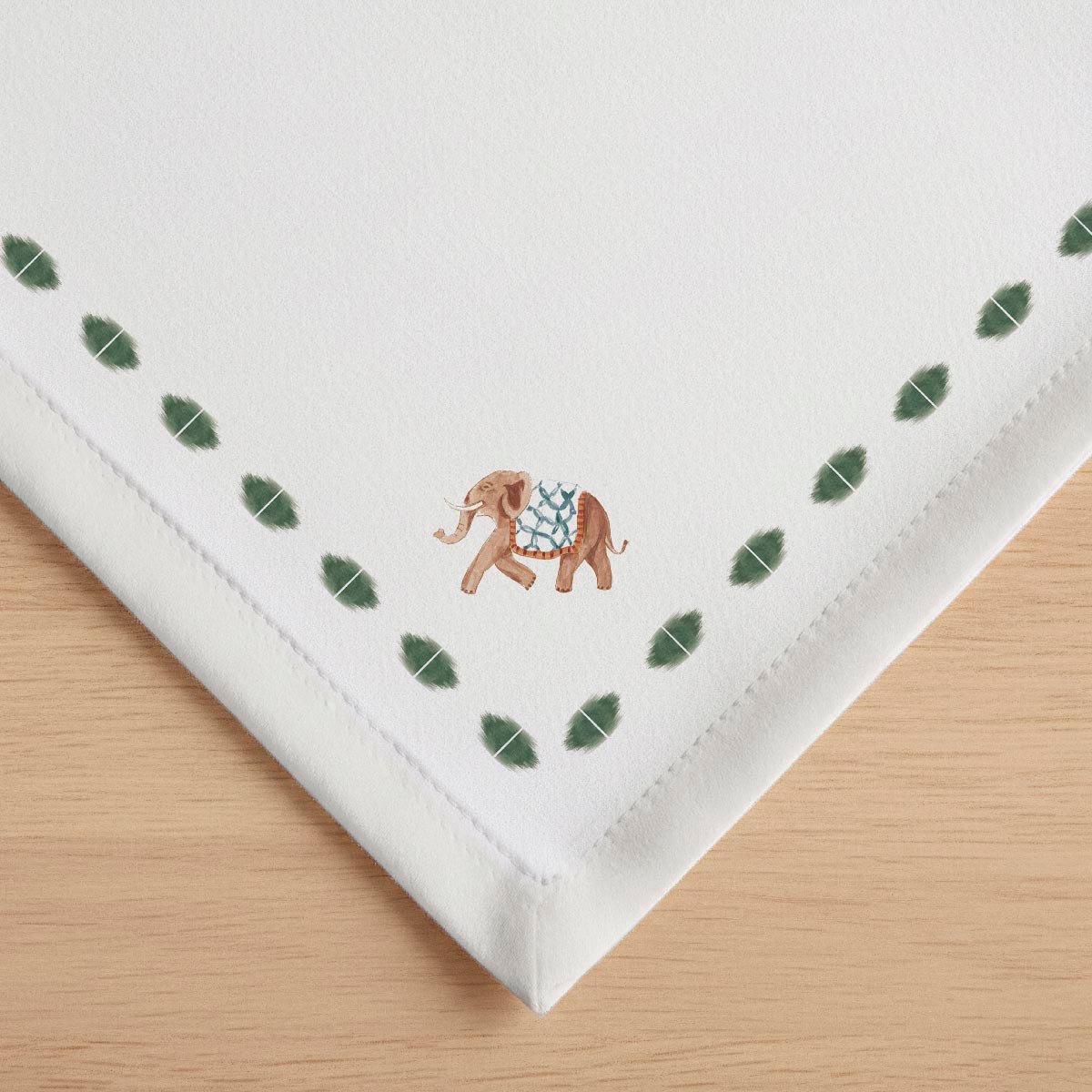 Lot de 4 serviettes en coton 100% Manyara multicolore, NAF NAF HOME