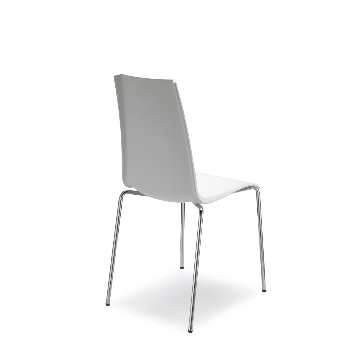 Chaise design empilable (lot de 2), MANNEQUIN blanc, SCAB DESIGN