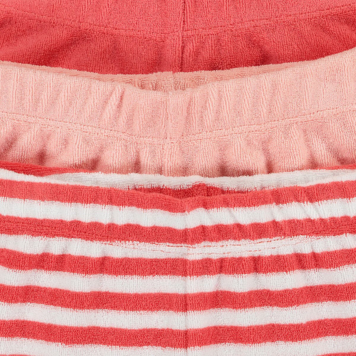 Pack of 3 Shorts in Cotton Mix assorted, LA REDOUTE COLLECTIONS