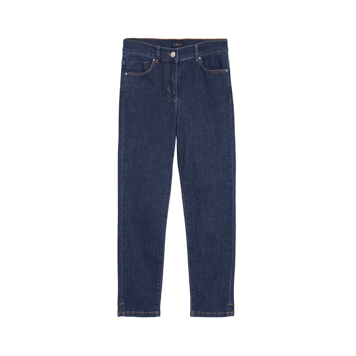 Pantalon chic décontracté CALEBB denim double stone, CAROLL