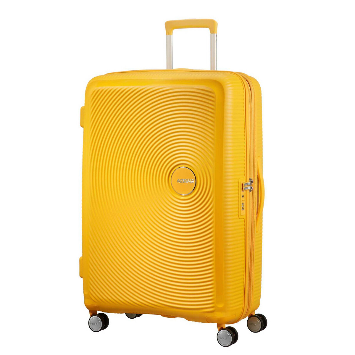 Mala de viagem grande, 4 rodas, 77 cm, expansível, da American Tourister amarelo, AMERICAN TOURISTER