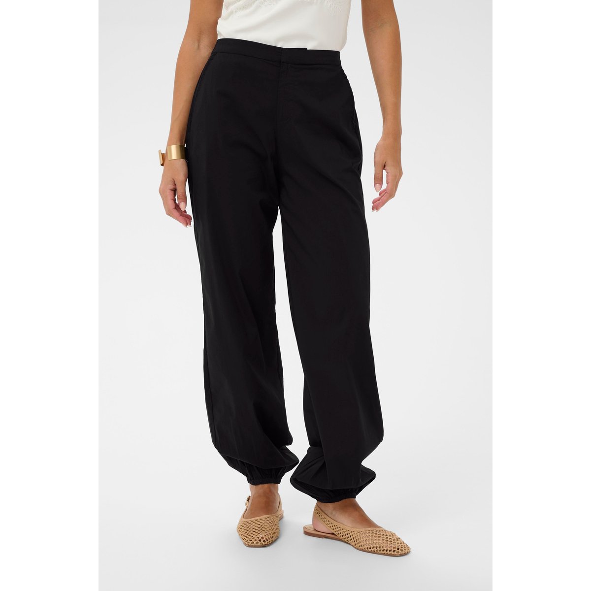 Pantalon casual noir, CREAM
