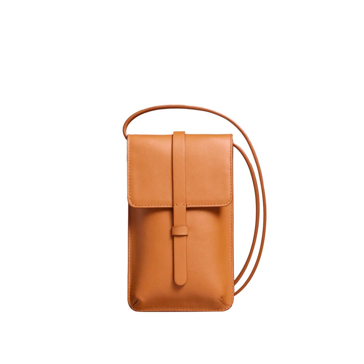 Pochette léonore marron, INES DE LA FRESSANGE PARIS