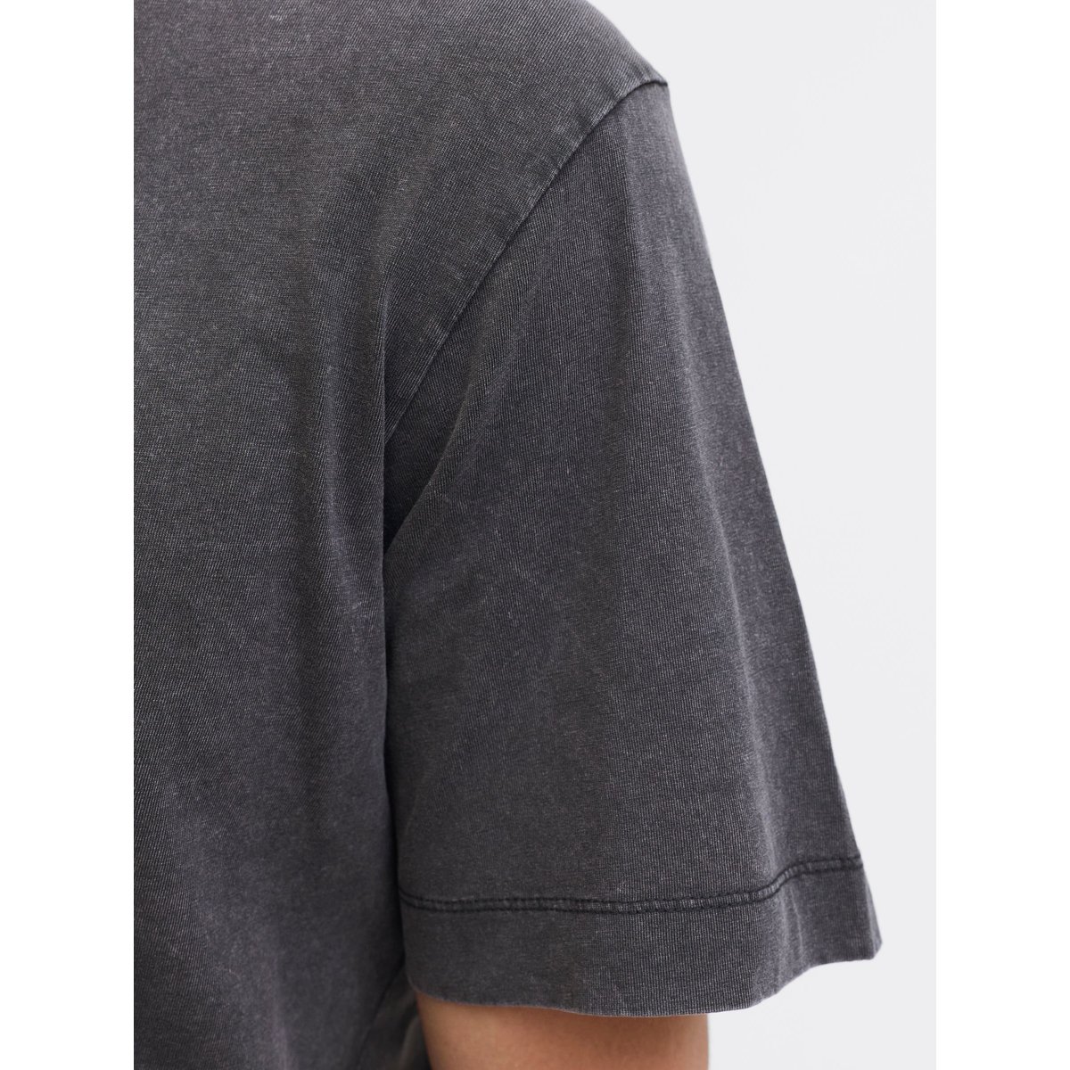 T-Shirt noire - black, JACK & JONES