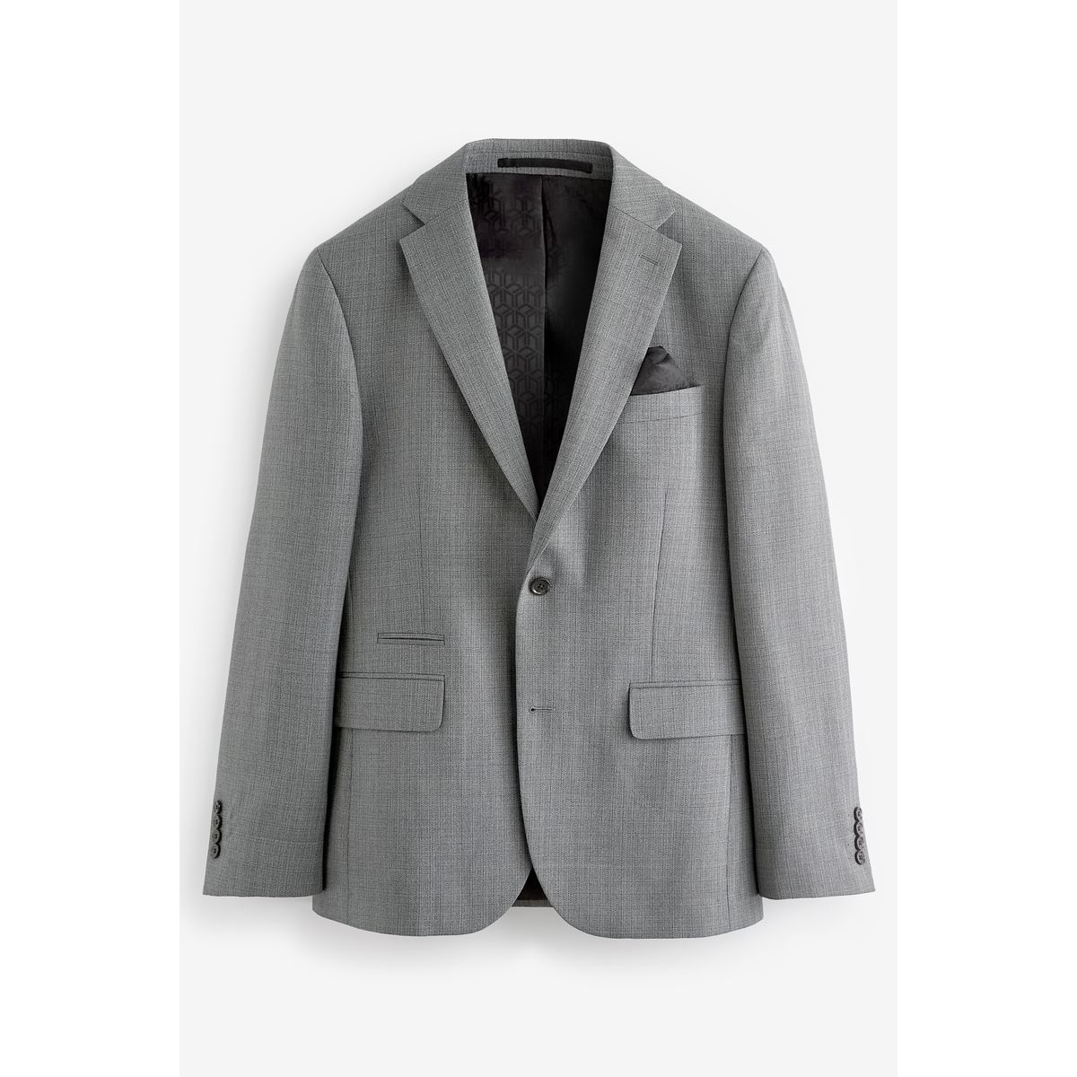 Veste de costume coupe slim gris clair, NEXT