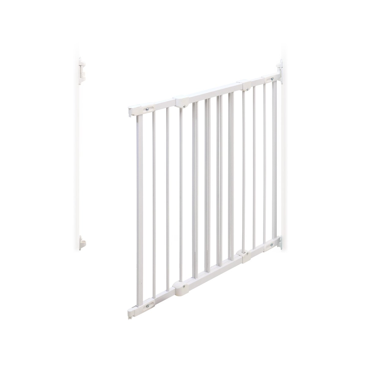 Barrière de sécurité bébé en acier NONO blanc, WEBABY