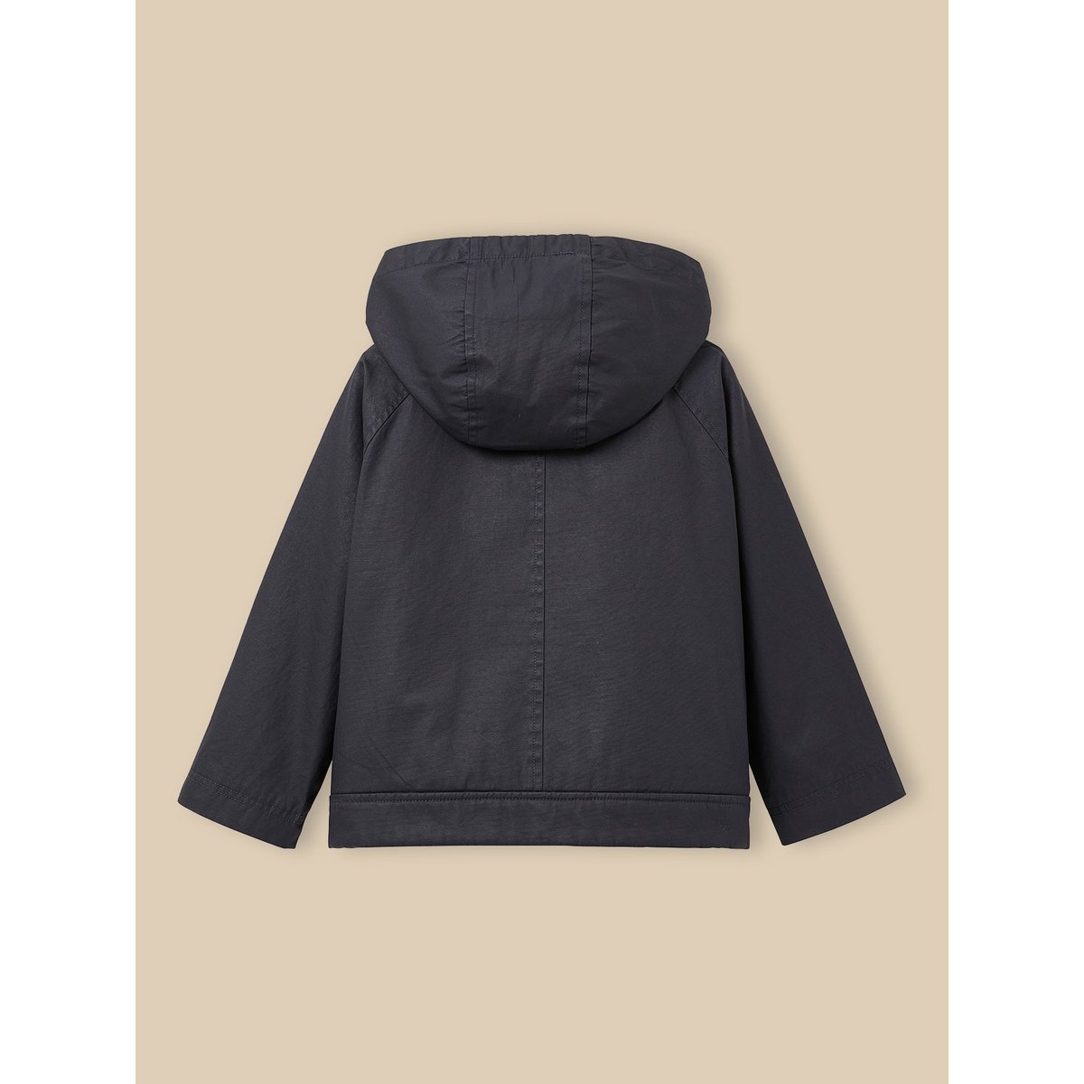 Veste en coton enduit marine, CYRILLUS