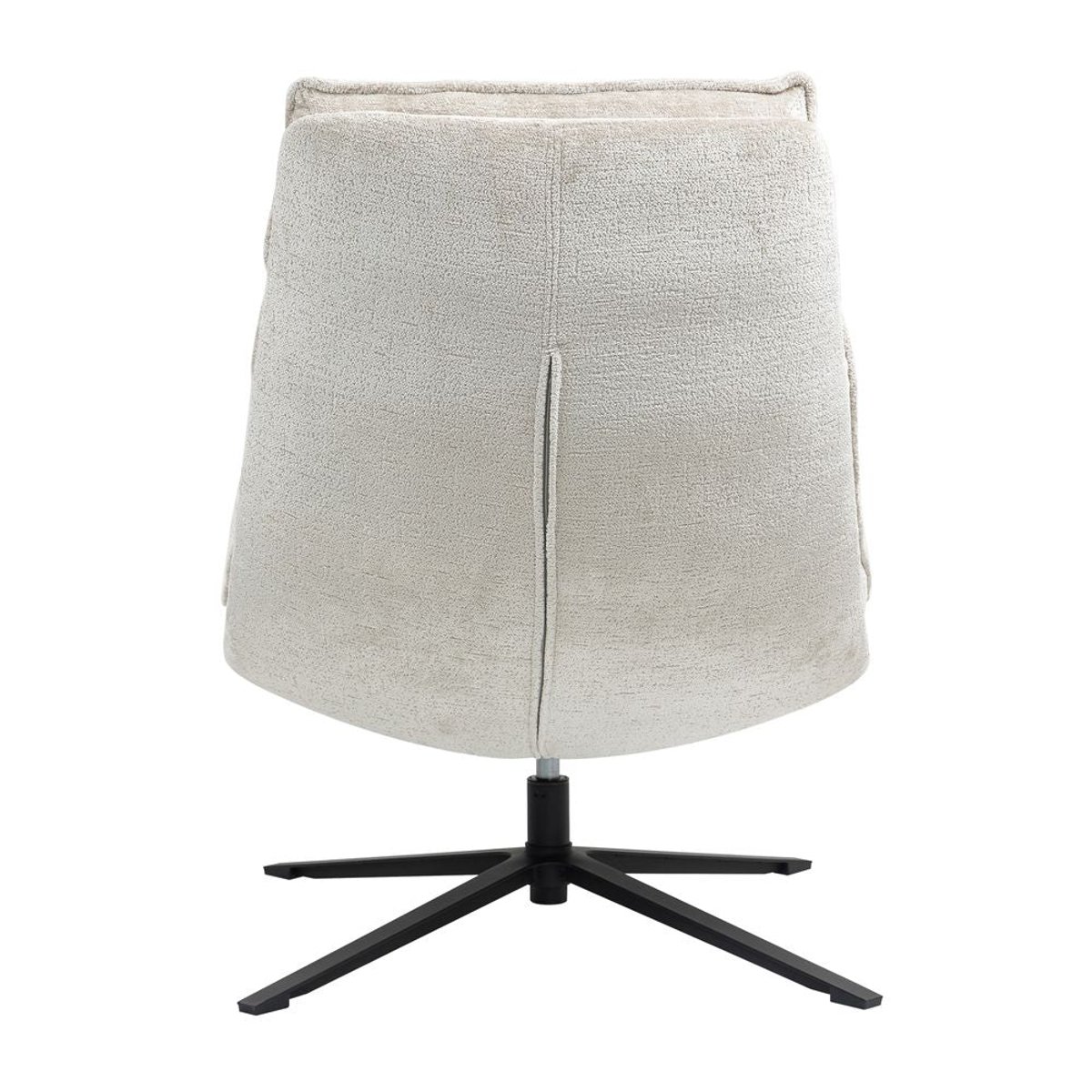 Fauteuil pivotant beige, ZAGO